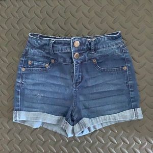 Dark Wash Jean Shorts